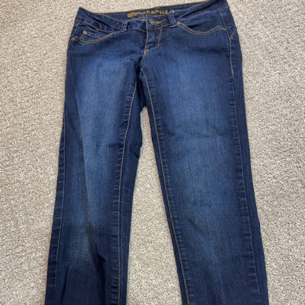 Blue Asphalt Dark Blue Skinny Jeans